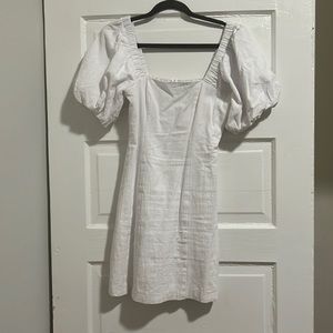 Petal and Pup White Mini dress worn once